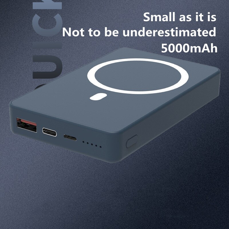 Power Bank 15W Magnetic Wireless 10000mAh For Magsafe Fast Charger External Battery For iphone 12 12Pro 12proMax 12mini Charging