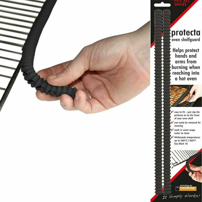 Tira aislante para horno, Protector de silicona para horno, resistente al calor, evita quemaduras, 1 unidad