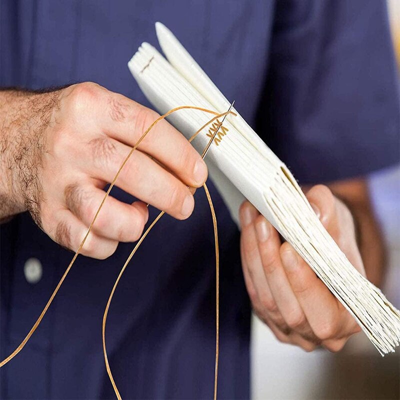 Fil à coudre pour cuir, 12 couleurs, 50M, Kit de fils cirés, 150D, pour bricolage