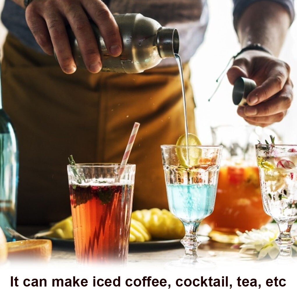 Edelstahl Cocktail Shaker Mixer Wein Martini Boston Shaker Für Bartender Trinken Partei Bar Werkzeuge 250ML/350ML/550ML/750ML