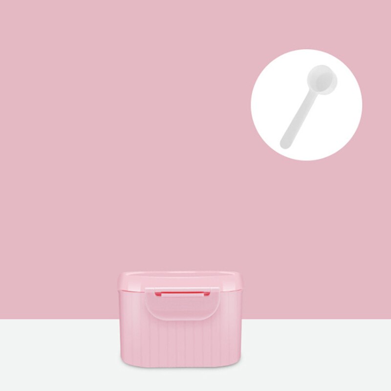 Bebé de almacenamiento de alimentos de bebé, almacenamiento de leche en polvo fórmula dispensador de recipientes contenedor de comida tanque de plástico de PP de una sola capa