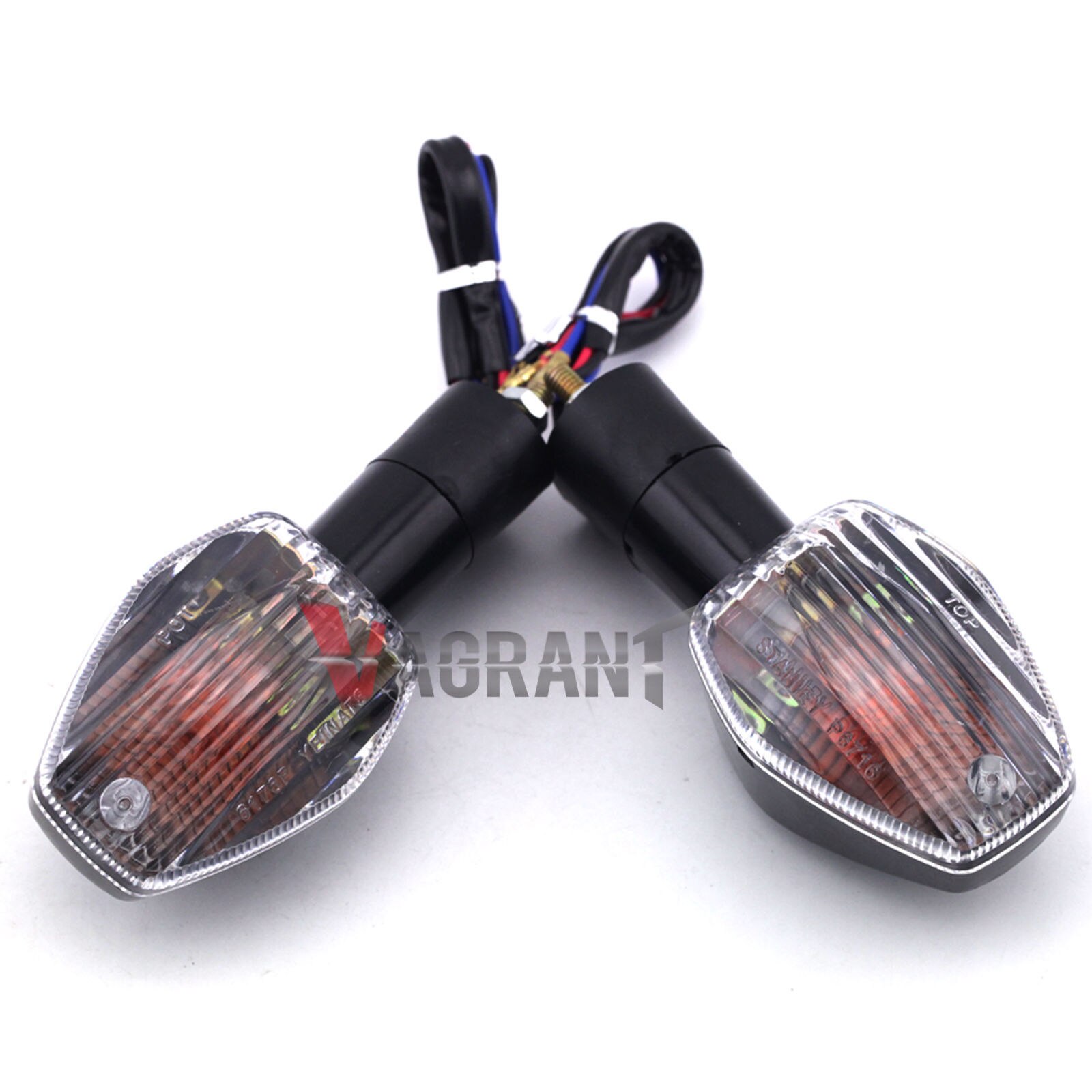 For Honda CB1300/CB 1000R/CBF600/CB600F/CB400 Turn Signal Light Indicator Lamp: Clear