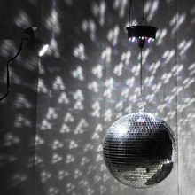 Big glass mirror Disco ball DJ KTV bars party stage light durable lighting Disco ball Reflective light glass mirror with disco b