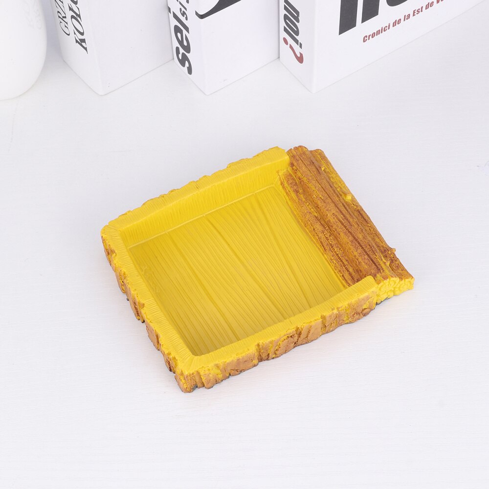 1PC Lizard Turtle Reptile Pet Food Bowl Water Tray Feeding Bowl Drinking Foods Feeder Container