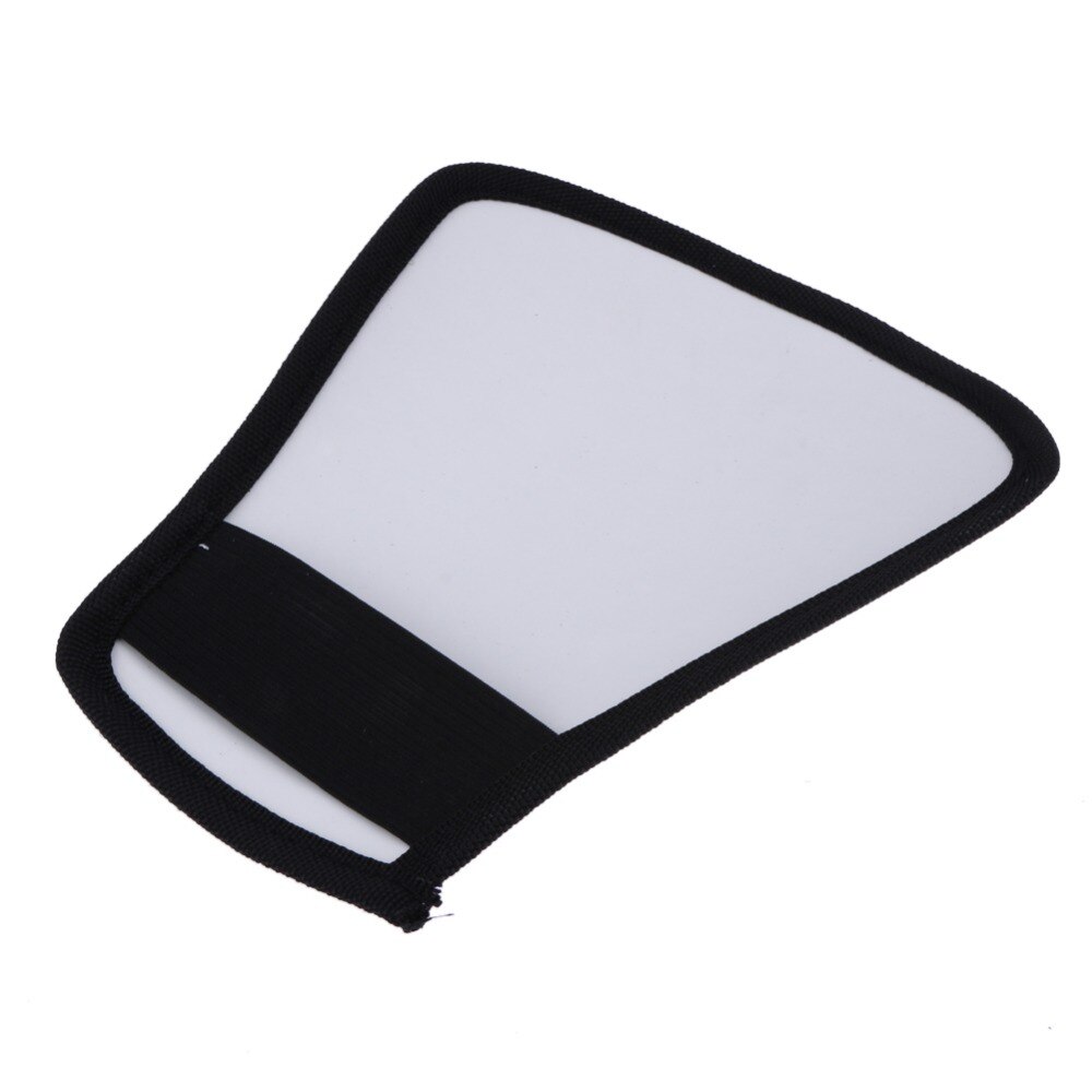 2 In 1 Zilver/Wit Camera Flash Diffuser Softbox Photo Flash Light Reflector Professionele Onderdelen Voor Canon/Nikon/Olympus Camera