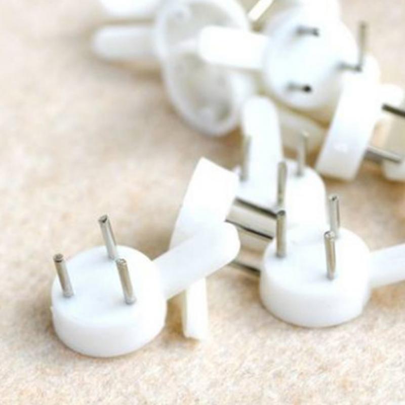 Crochet mural en plastique pour peinture blanche, 20 pièces, cadre de Photo Invisible, matériel de Photo puissant