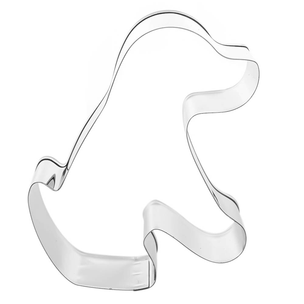 1pc dyr kæledyrshund knoglepoteformet fondant småkage udskærer stempel rustfrit stål bageform fondant kage dekorationsværktøj: -en