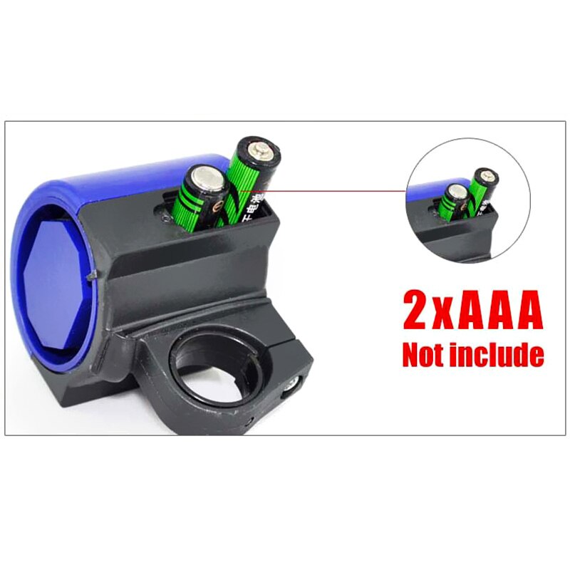 Fiets elektronische luide claxon mountainbike bel claxon buiten waarschuwing veiligheid stuur alarm ring bel fietsaccessoires