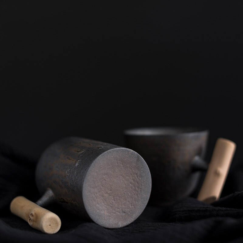 LUWU japan style ceramic tea mugs vintage coffee cup chinese coffee mugs drinkware