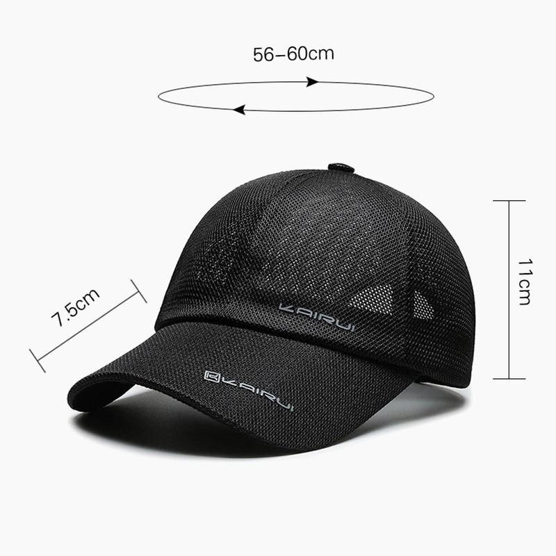 Lente zomer heren baseball petten schaduw zonnebrandcrème mesh middelbare leeftijd outdoor ouderen verstelbare ademende pet hoeden sp  d1 a 1