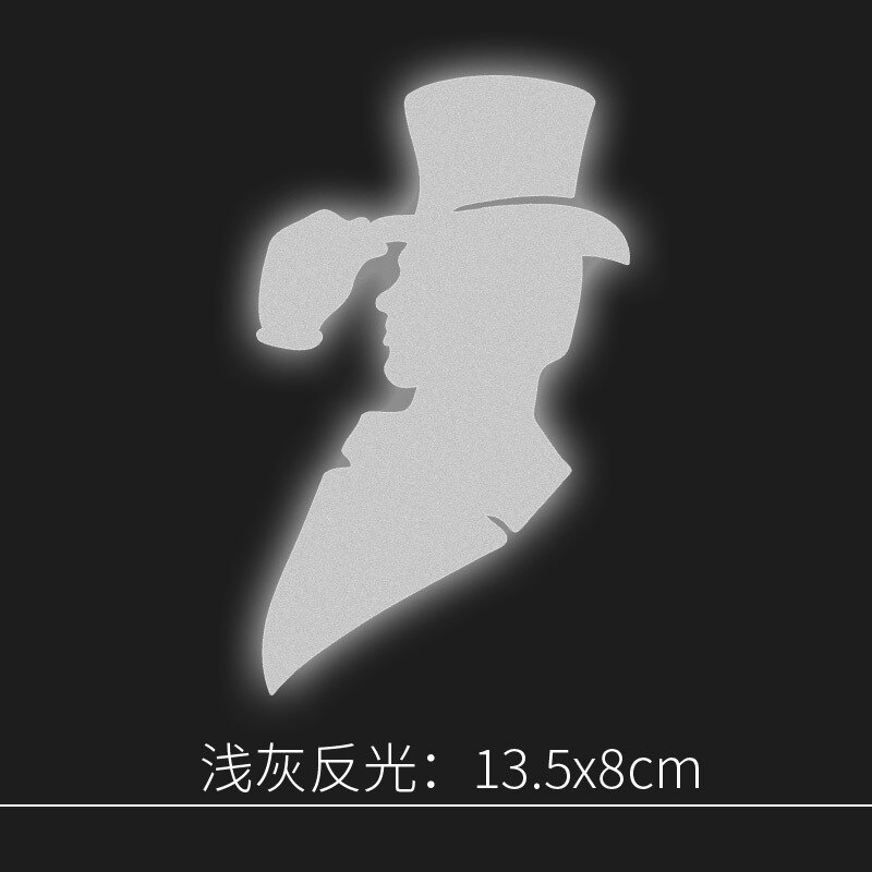 Multi Shape Reflective Sticker Heat-transfer Reflective Tape DIY Iron-On Fabric Patches sewing Accessories decoration On Clothes