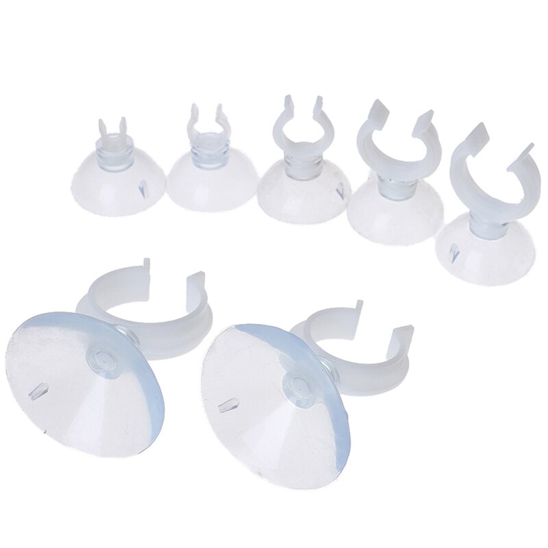 10Pcs Useful Aquarium Fish Tank Suction Cup Sucker Holders For Air Line Tube Hose Pump