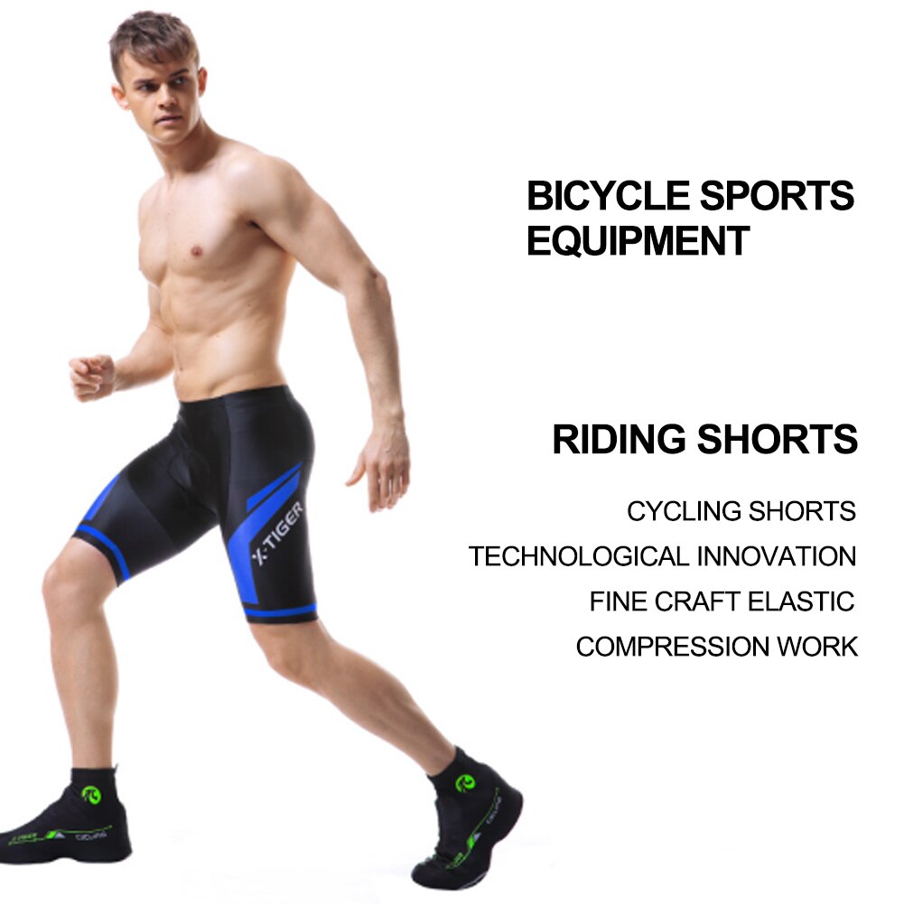 Cycling Shorts Mesh Cycling Underwear 5D Gel Pad Shockproof Cycling Underpant Bicycle Shorts Bike Underwear