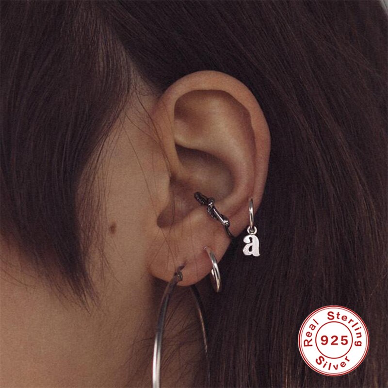 Roxi Hart Hoepel Oorbellen Voor Vrouwen Dangle Hart Clover Geometry Earring 925 Sterling Zilver Huggie Oorbellen Pendientes Plata 925