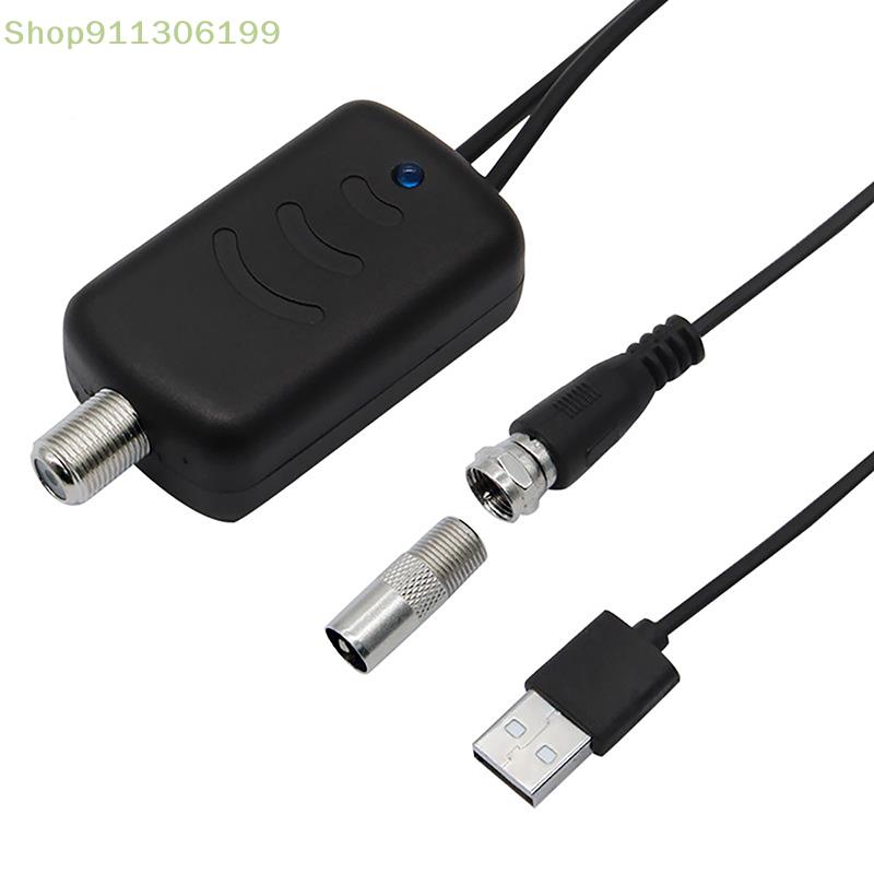 1 Stück hochwertiger HDTV-Antennen verstärker 4k rausch armer TV-Signal verstärker mit hoher Verstärkung uhd Fernseher Zubehör