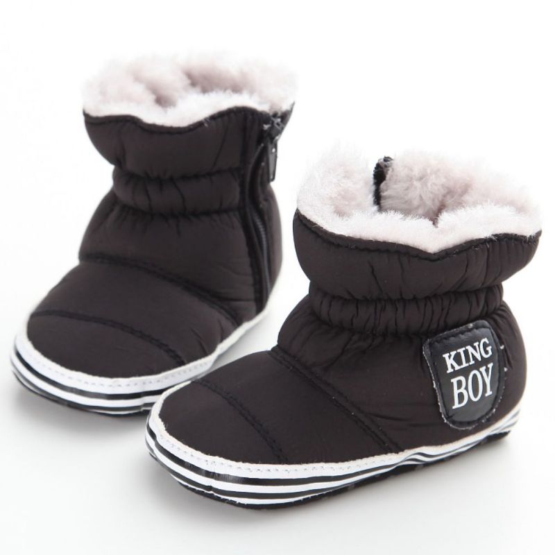 Winter Baby Schoenen Warme Snowboots Fahion Warme Schoenen Baby Katoen Laarzen: B / 1