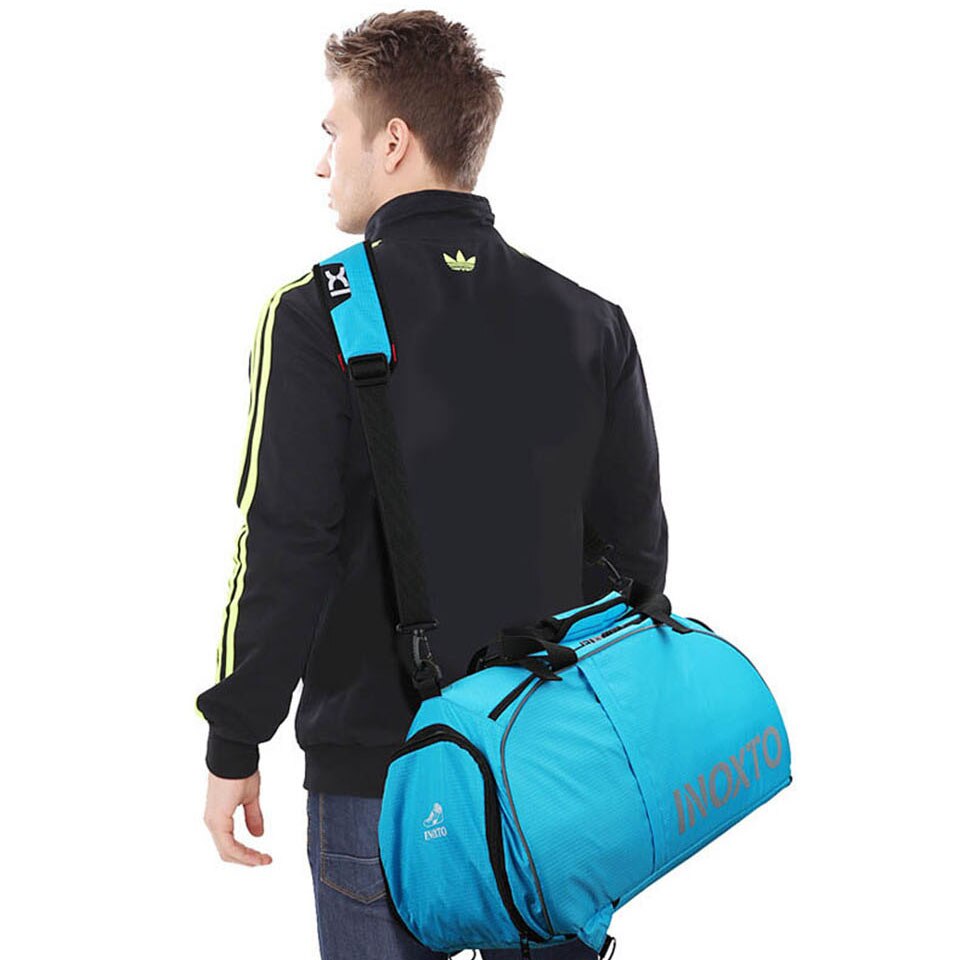 Sporttas Waterdichte Fitness Tas Sport Mannen Vrouwen Tas Outdoor Fitness Draagbare Gym Tassen Yoga Gym Sport Rugzak