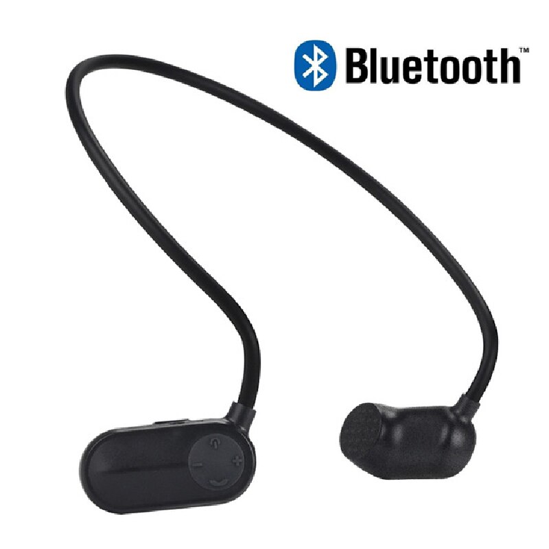 IPX8 Nuoto Impermeabile Lettore Apt-X Bluetooth 5.0 e Mp3 V31S Conduzione Ossea Auricolare Stereo Hifi Usb Portatile di Musica i giocatori: BT MP3  v31s Black / 16GB