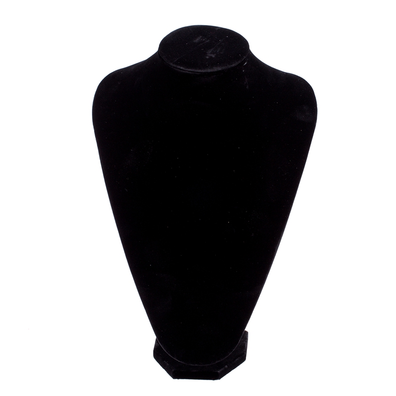 Display Sieraden Houder Ketting Chain Buste Zwart Fluwelen Showcase Display Ondersteuning