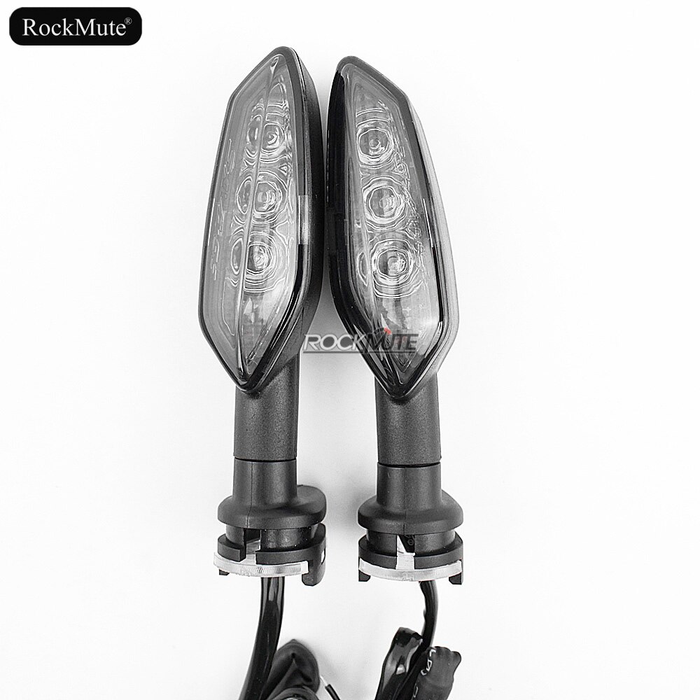 Clignotant LED pour moto YAMAHA FZ6 N/S/R FZ1N FZ1 Fazer FZ8 XJ6/Diversion/F TDM 900, clignotant: Smoke