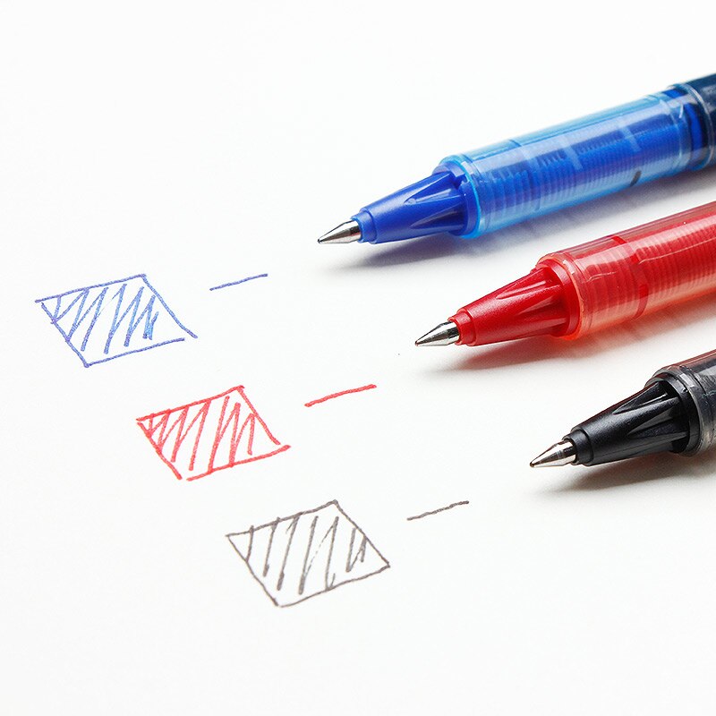 Pilot de lifemaster V Ball BL-VB5 pluma de Gel de tinta líquida pura negro/azul súper lisas suministros de escritura