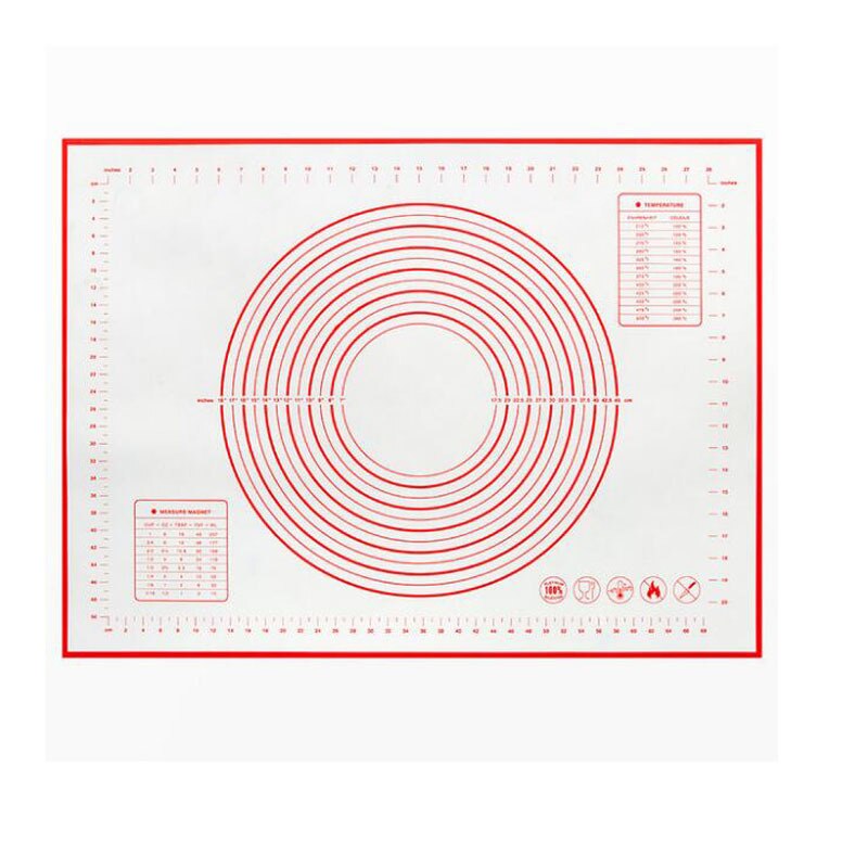 Dough Silicone Baking Mat Pizza Dough Maker Pastry Kitchen Cooking Gadgets Bakeware Kneading Pad Accessories