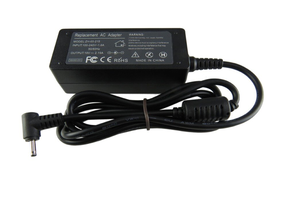 Caricabatterie adattatore di alimentazione ca per laptop 19V 2.1A 40W per Samsung NP305U1A NP530U3B NP535U3C NP535U4C NP540U3C NP900X1B 3.0 x1.1mm