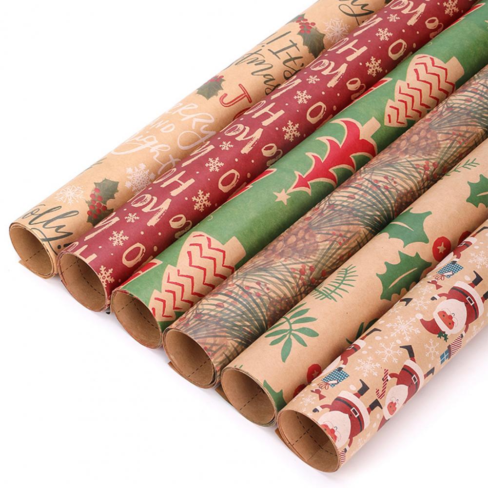 100*44cm Christmas Wrapping Paper Wedding Green Decoration Wrap Artware Kraft Packing Paper Vellum Paper Origami Paper