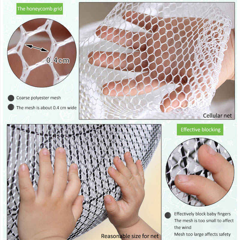 1Pcs Cute Cartoon Animal Home Use Electric Fan Protective Cover Safety Mesh Fan Dust Cover Fan Guard Kids Finger Protector Round