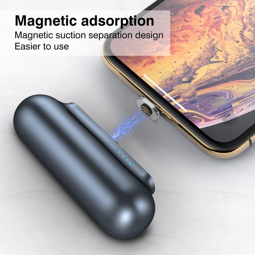 Mini Power Bank Portable For 12 13 Series Wireless Charging External Battery Pack Mobile Phone For W5m2