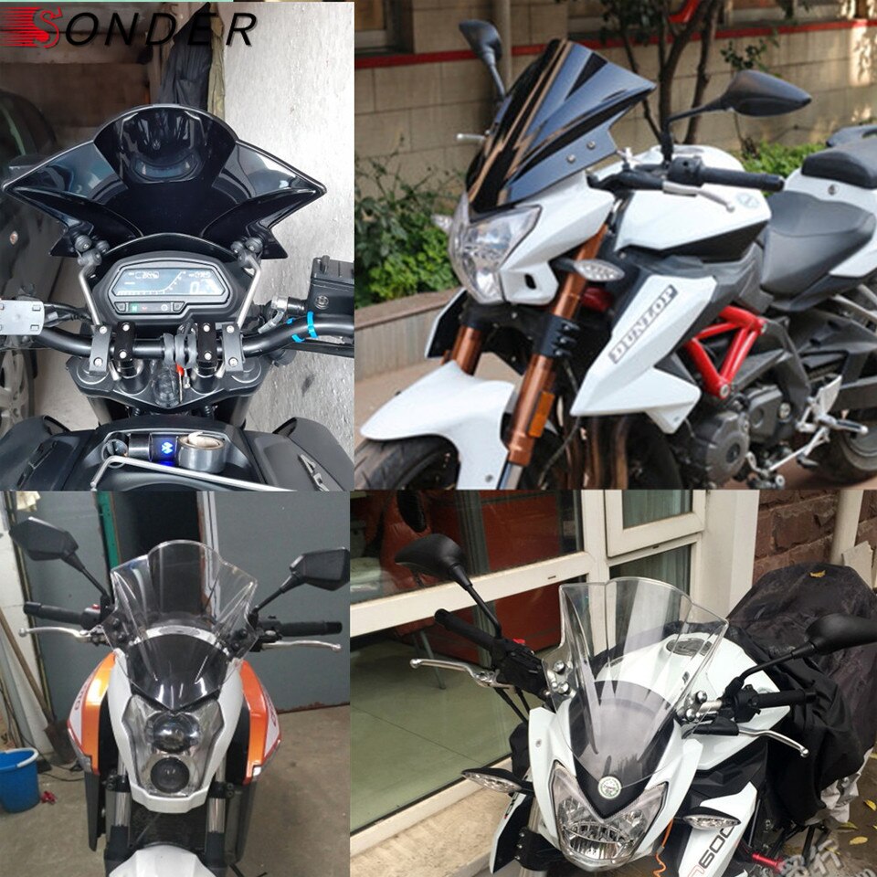 Motorcycle Motorbike Windshield WindScreen For Benelli BJ600 BN600i TNT600 BJ300 BJ250 BN BJ TNT 250 251 300 302 600