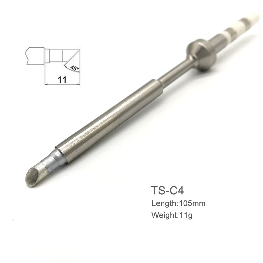 TS-C4 TS100 Digitale Soldeerbout Vervanging Tip Elektrische Soldeerbout Tip Loodvrije