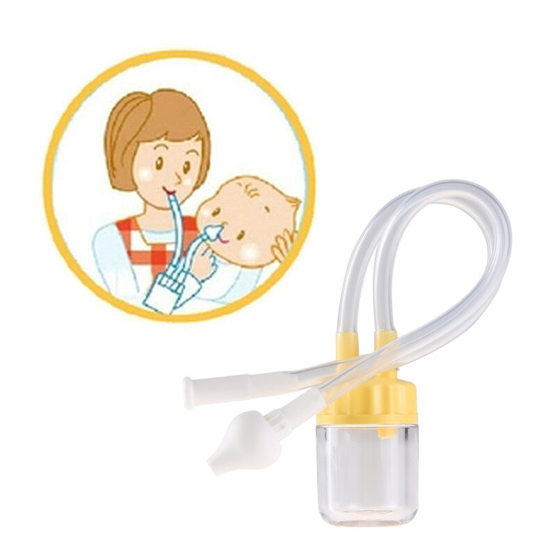 1 pcs Pasgeboren Baby Veiligheid Neus Stofzuiger Vacuüm Zuigkracht Neuszuiger Snot Babysnuiter Babyverzorging pasgeboren babysnuiter