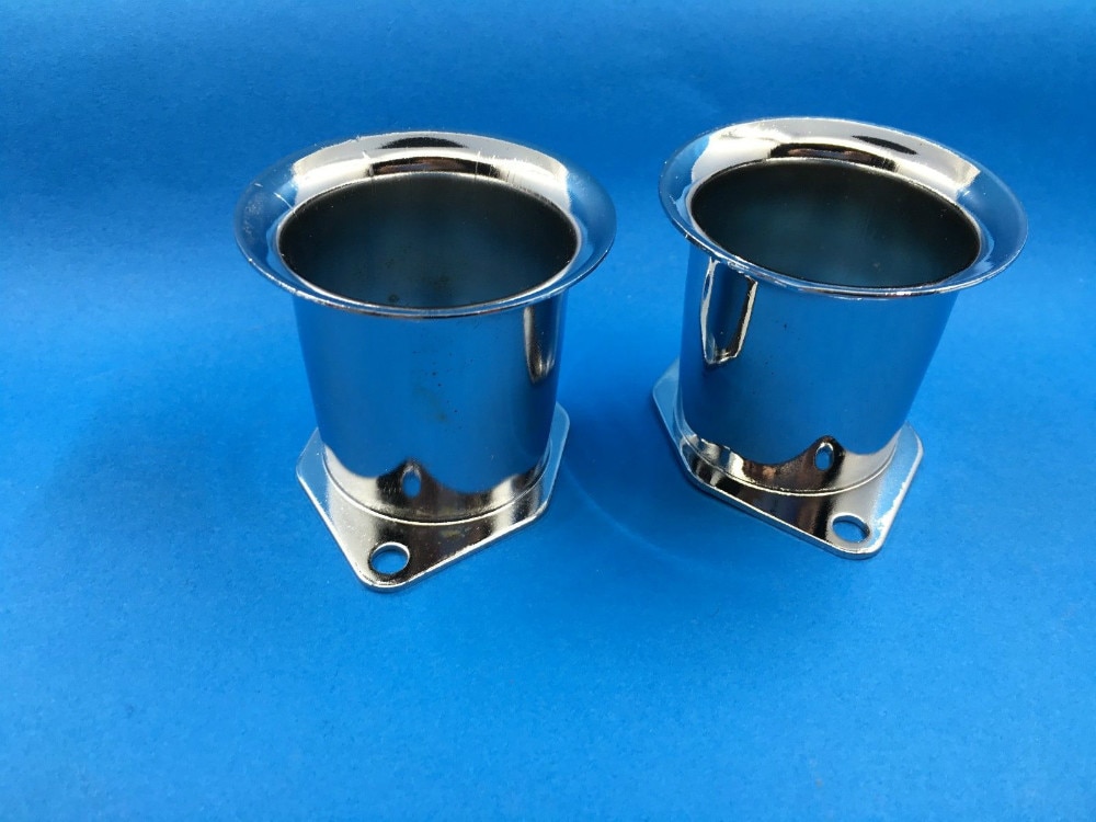 Velocity Stacks 2 1/4" 40mm Or 44mm 48mm IDF for EMPI/WEBER pair