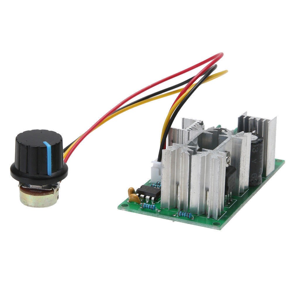 Motorsnelheid pwm ventilator controller module 1200w 20a dc 12v/24v/36v/48v/60v 25 khz  dc120