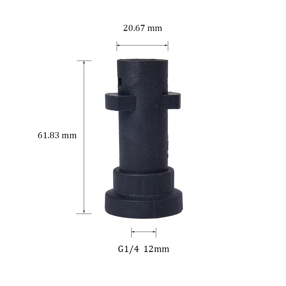 High Pressure Water Gun Connector For Karcher For Nilfisk Snow Foam Lance Foam Nozzle Adapter Car Washer: Oranje