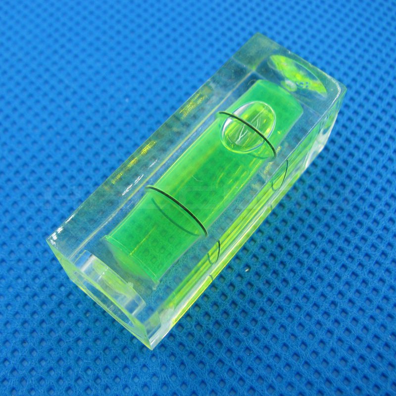 HACCURY Plastic waterniveau Indicator Mini waterpas waterpas flacon met Montage gat: 151540G