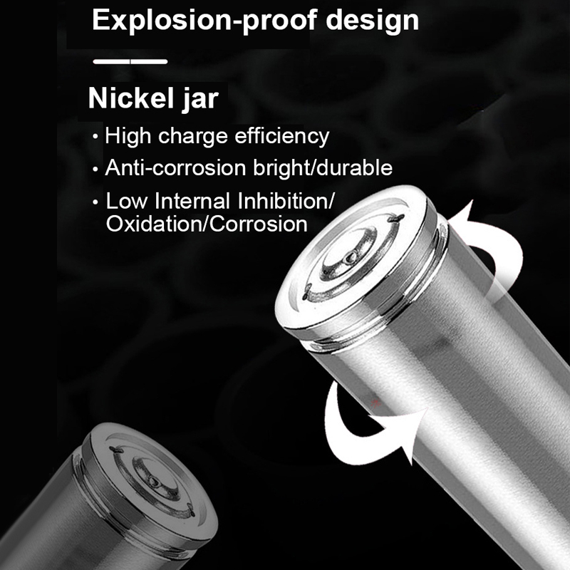 18650 3000mAh Battery 3.7V High Capacity Rechargeable Lithium Battery Cycle Charging Stable Current 18650 Power Batteries