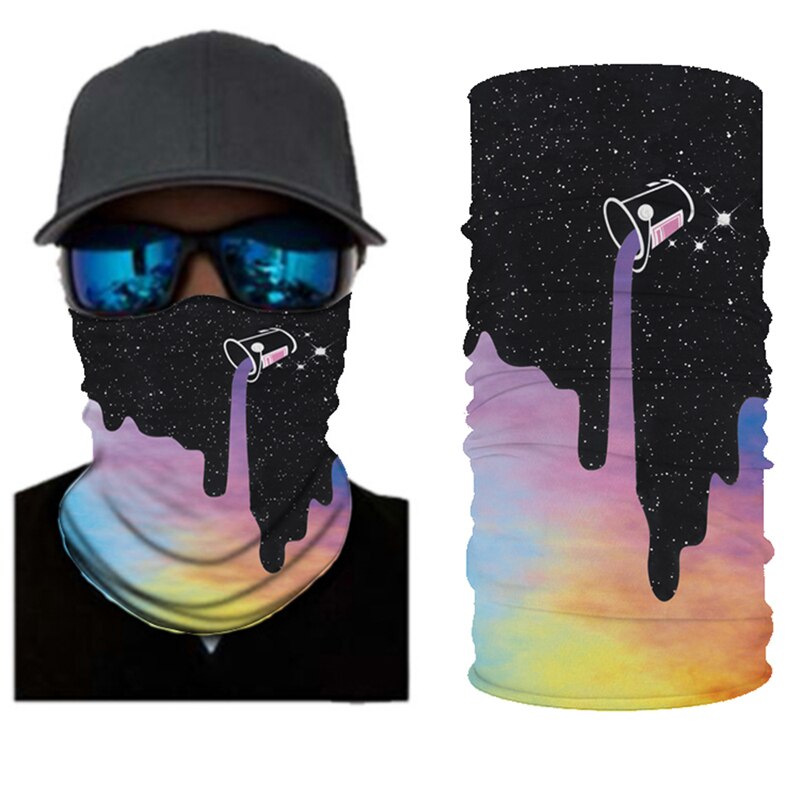 1pc unisex Klettern Wandern Schal Sport Headwear Bandanas Motorrad Turban Hand Band Magie Schals draussen Radfahren Stirnband Maske: A3