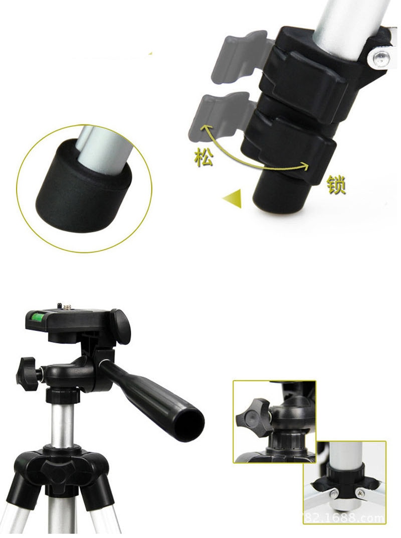 Trépied de caméra pour Canon DSLR EOS 1300D 1200D 1100D 760D 750D 700D 600D 650D 550D 60D 70D SX50 SX60 SX30