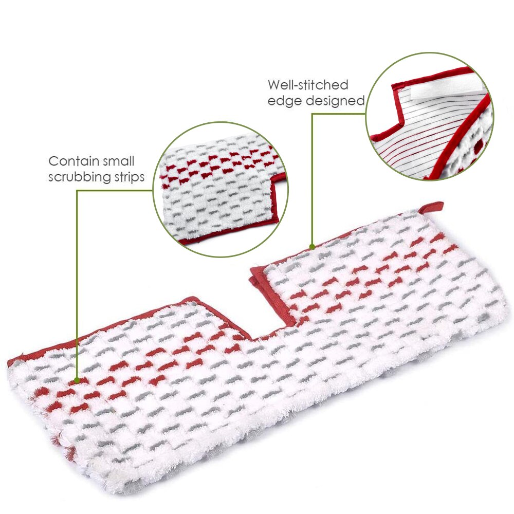 Vileda-accesorios para robot aspirador o-cedar, repuesto de cabezal de cepillo, mopa de doble acción para el hogar, piezas de repuesto con tapa de microfibra
