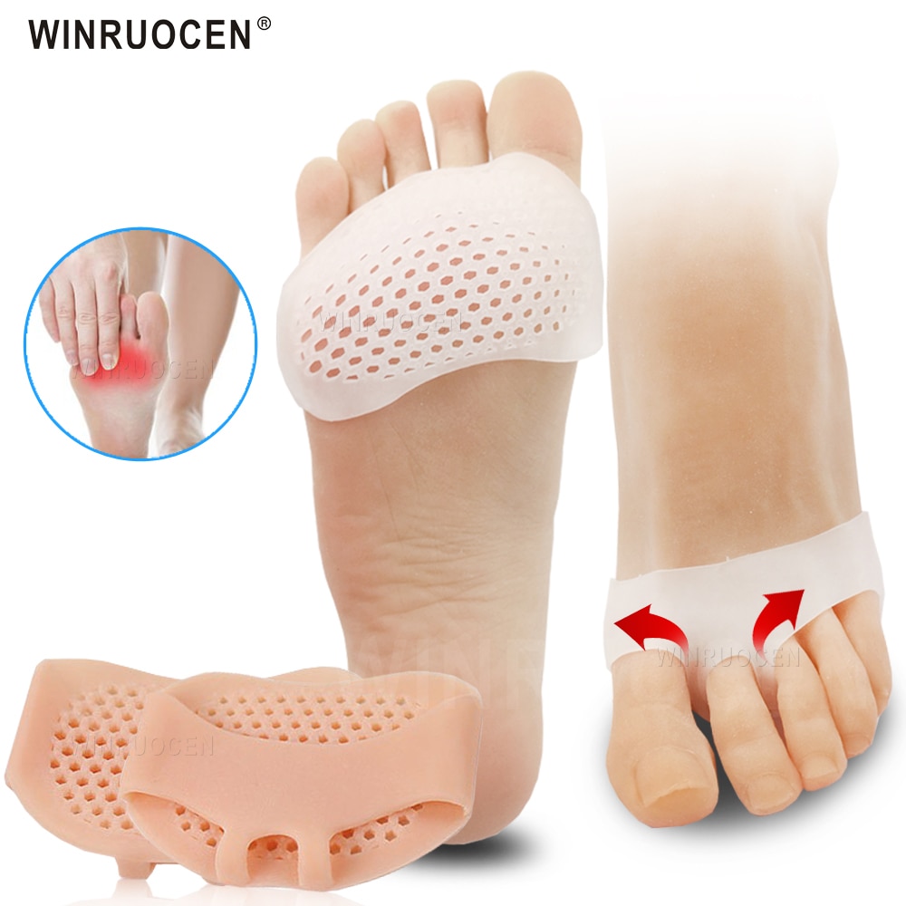 Plantillas para zapatos de tacón alto de mujer, almohadilla de Gel de silicona para el cuidado de los pies, alivia el dolor