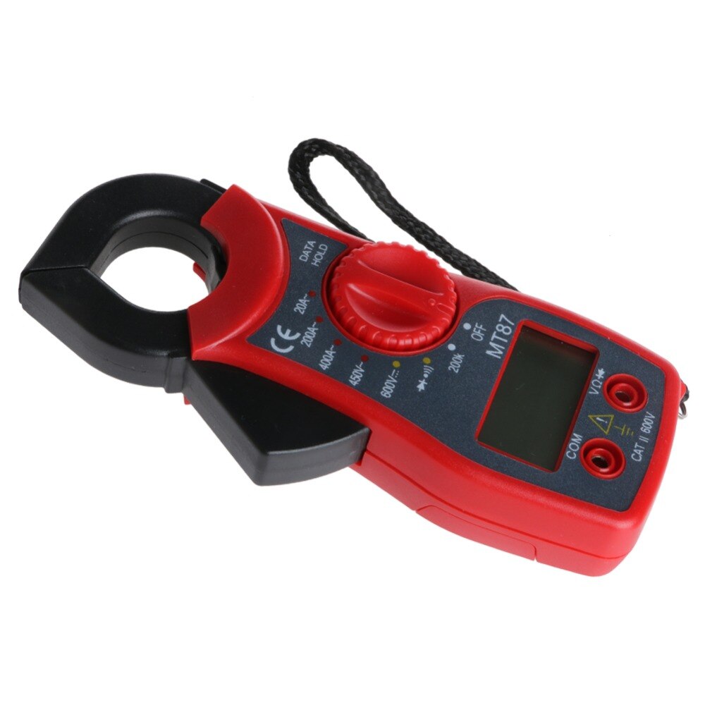 Digital Clamp Multimeter AC DC Voltmeter Ammeter LCD Ohmmeter Volt Tester Meter