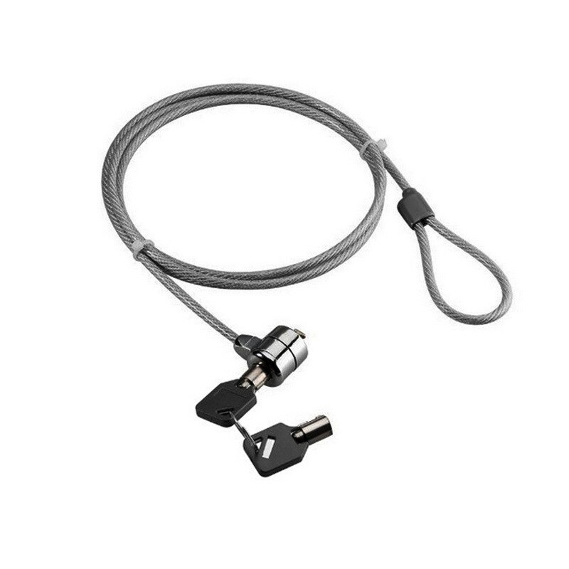 Anti-Diefstal Kantoor Notebook Laptop PC Computer Bureau Key Security Lock Chain Kabel