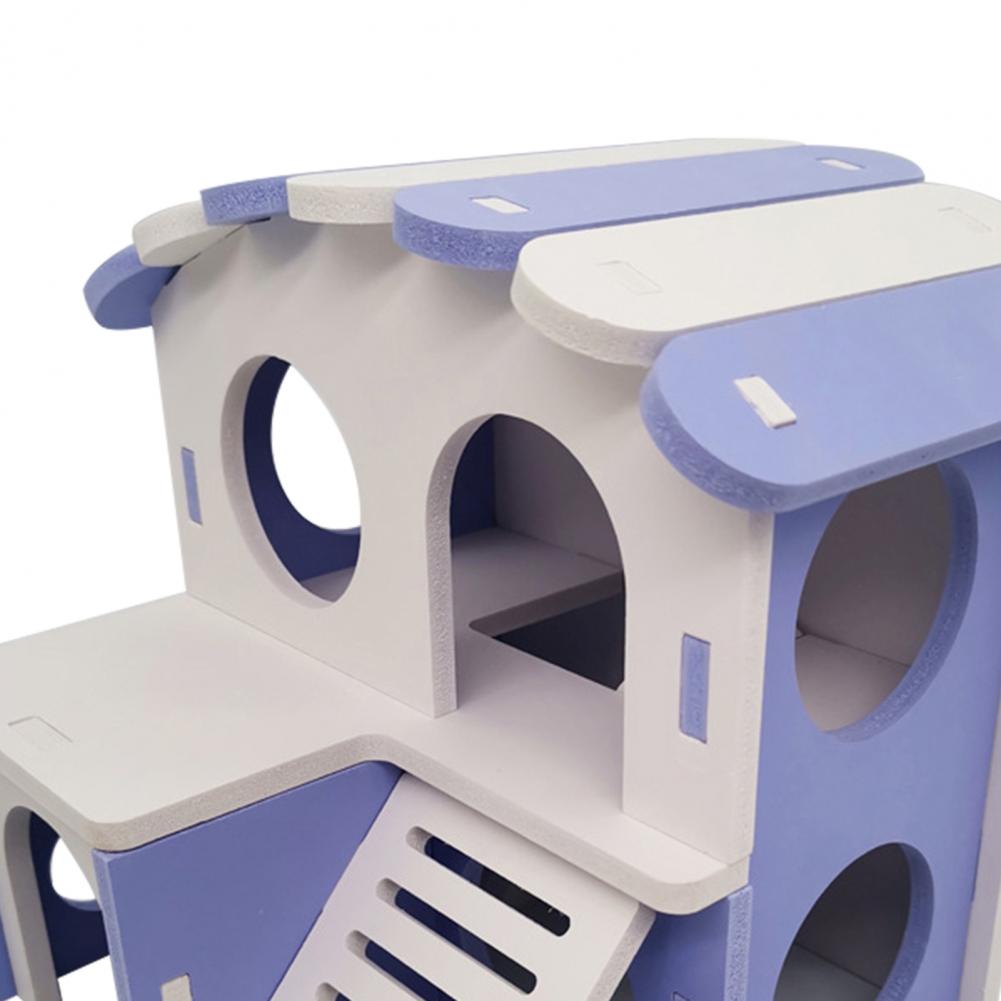 Safe Pet Landscaping Ventilated Mouse Sleeping Nest House Toy for Rat Hamster Villa Small Pets House