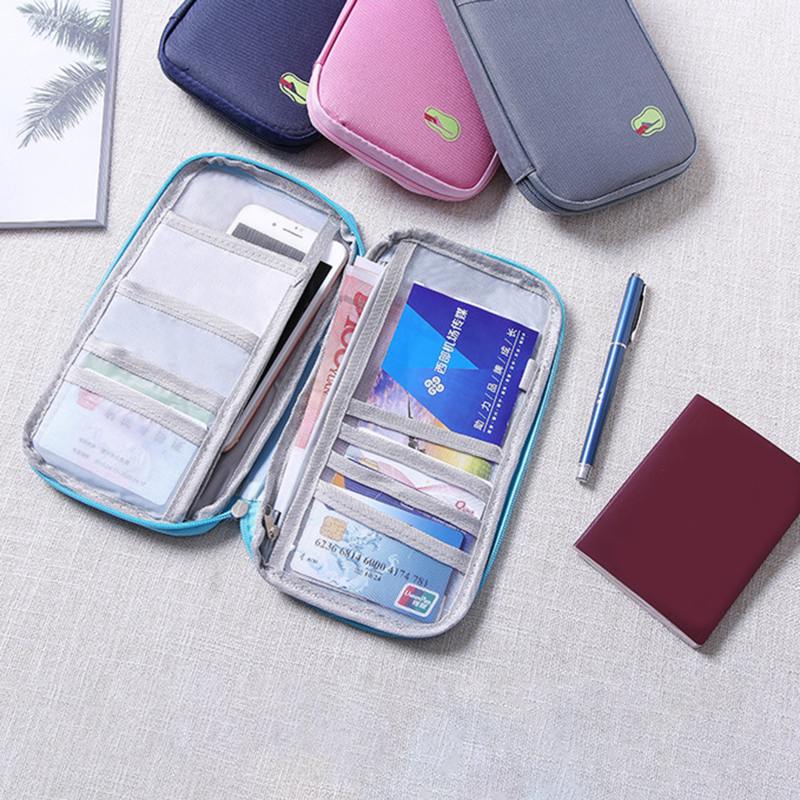 Reis Portemonnee Familie Paspoort Houder Document Case Organizer Reisaccessoires Document Tas Kaarthouder