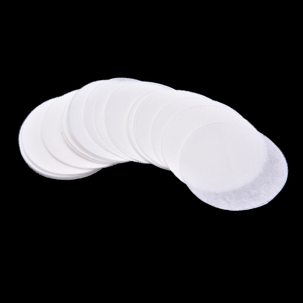 100 stk rund bleget kaffefilter papir kaffesorter til kaffemaskine: Default Title