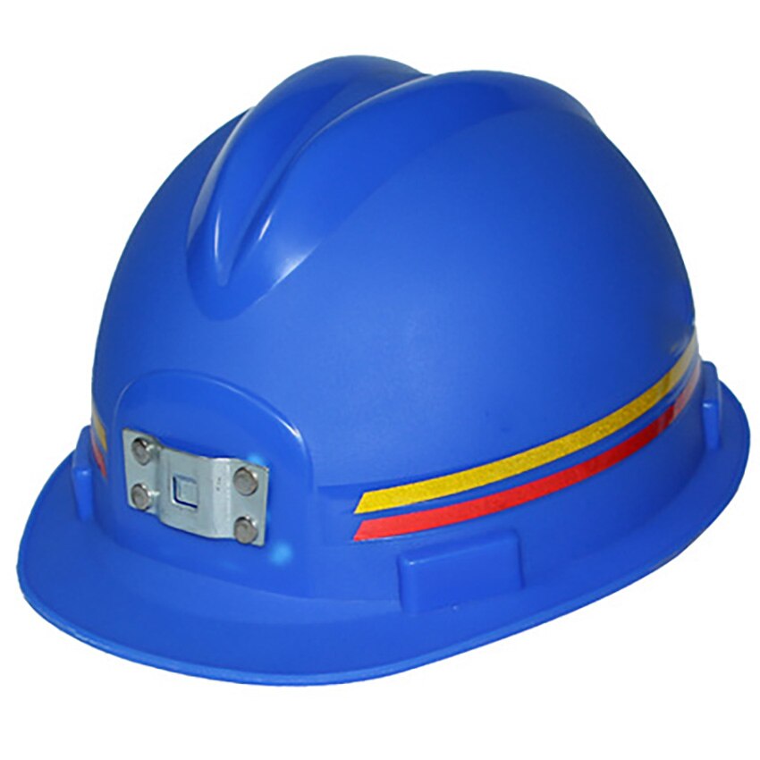 Miner's Safety Helmet Underground Working Helmet Damping Cotton Adjustable Hard Hat ABS Anti-static Miner hat for Construction: Blue