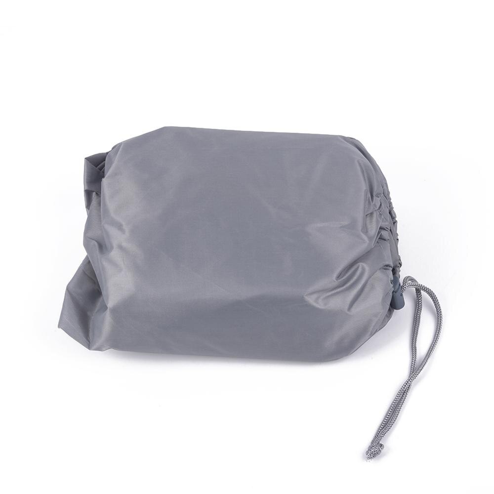Tub Spa Cap Guard Dust Cover Waterproof Drawstring UV Heat Weather Resistant 207*207*30cm Silver Dust-proof