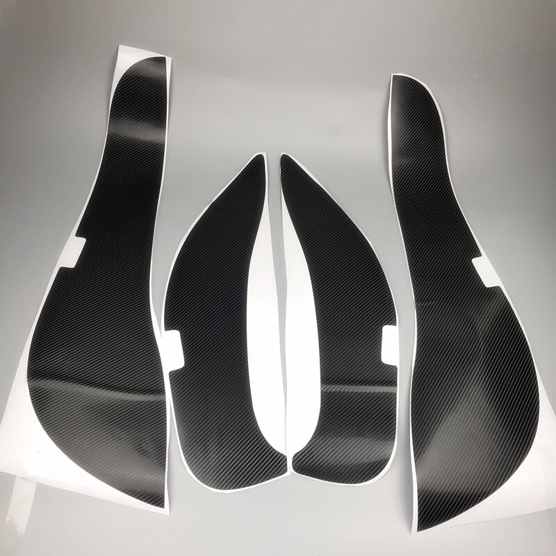 Auto Tür Anti trete Pad Schutz Film Kohlenstoff Fiber Stil Aufkleber Für Mercedes Benz C Klasse W205 Auto Zubehör
